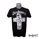 Classic Street-Line T-Shirt "Ehrenkodex77" La Catrina, schwarz, hochwertiger Siebdruck